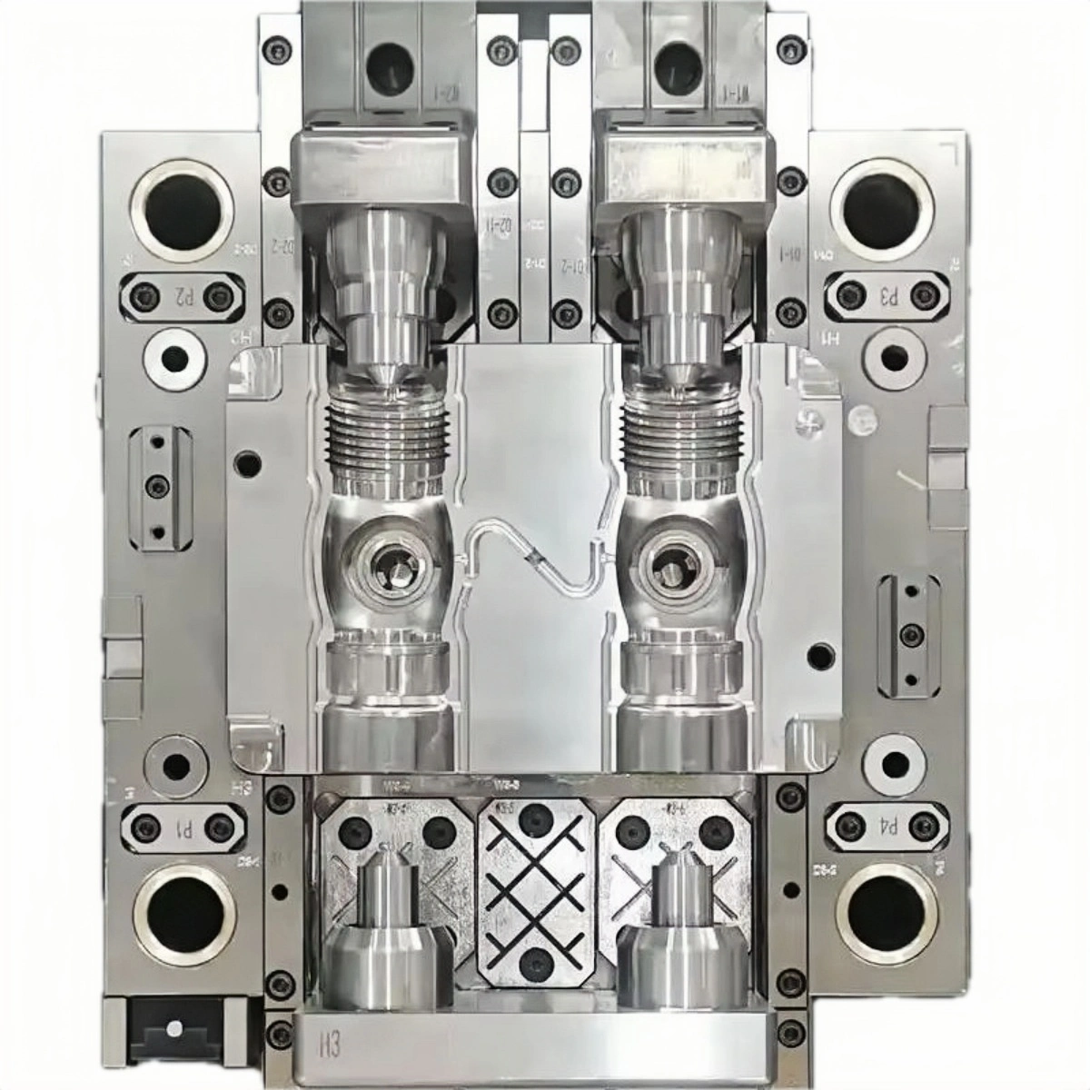 Mirror polished S136 hardened tool steel mold core for plastic injection