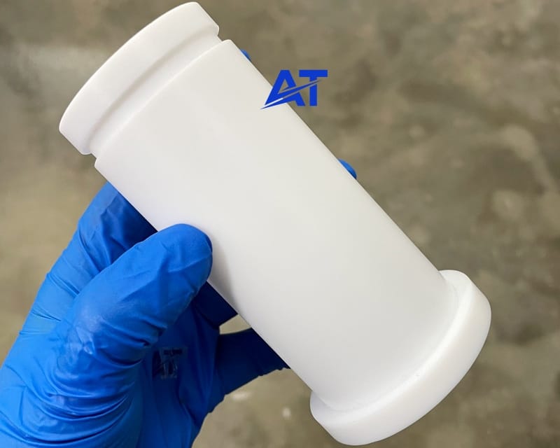 plastic turned ptfe Engineering Plastics CNC Milling Services for PEEK and Delrin parts