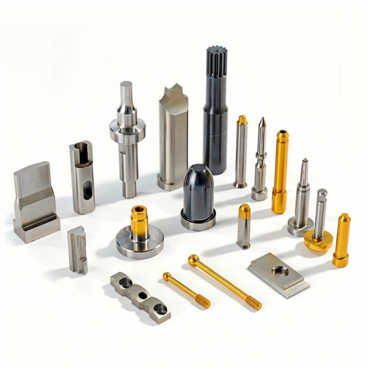 Precision custom interchangeable mold inserts with ±0.005mm tolerances