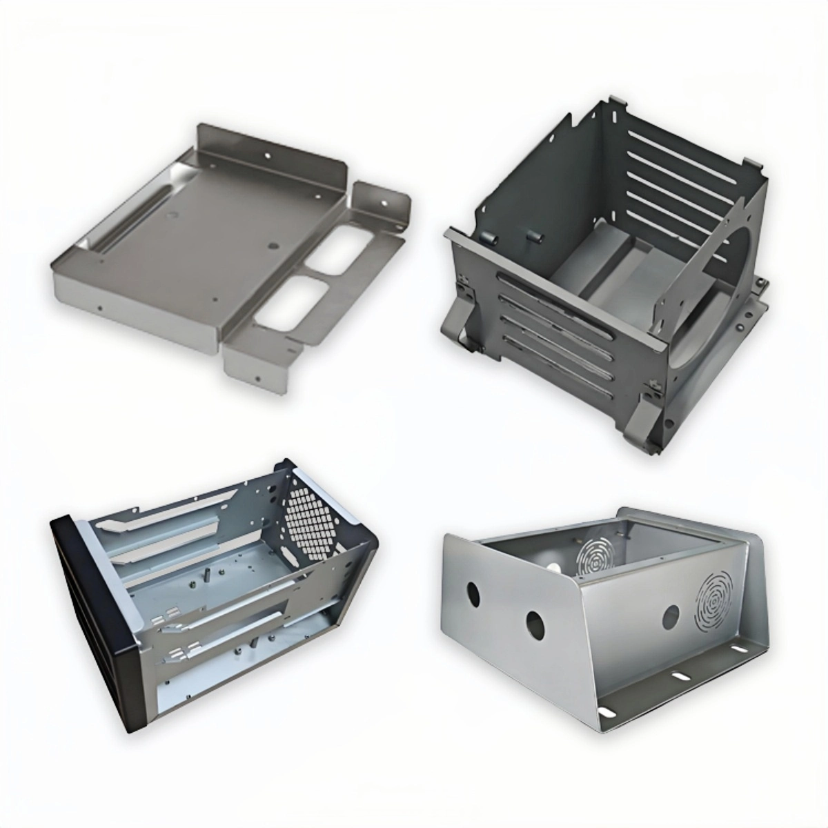 Custom carbon steel Sheet Metal Fabrication parts with powder coating by SPM