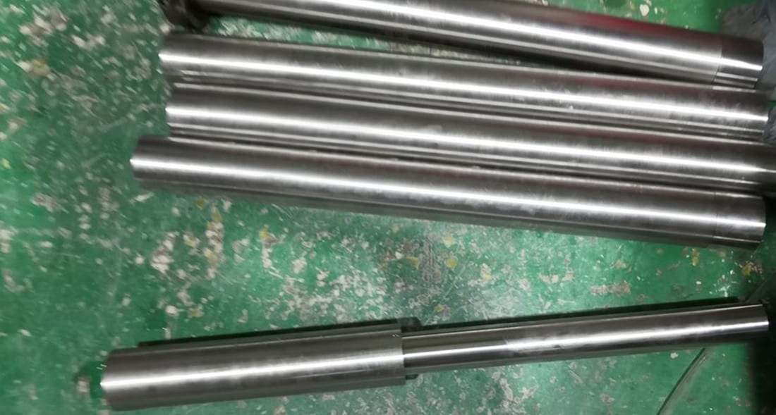Finished SS316 components from stainless steel shaft machining