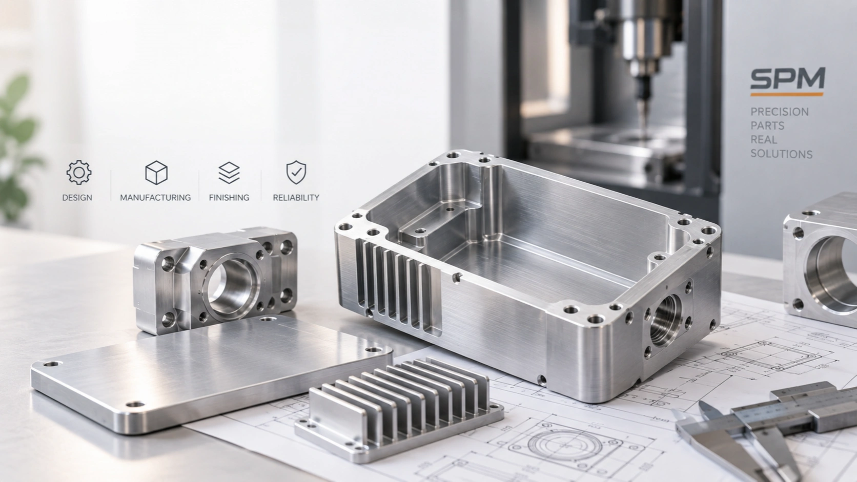 cnc machined aluminum housings dfm guide hero CNC machined aluminum housings for precision enclosure DFM