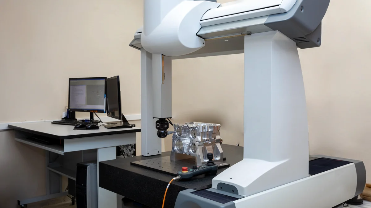 Quality inspection of low-volume CNC machined parts