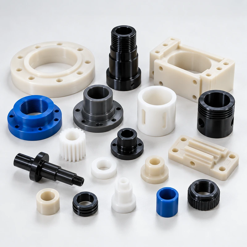 CNC Turning Services for engineering plastic parts
