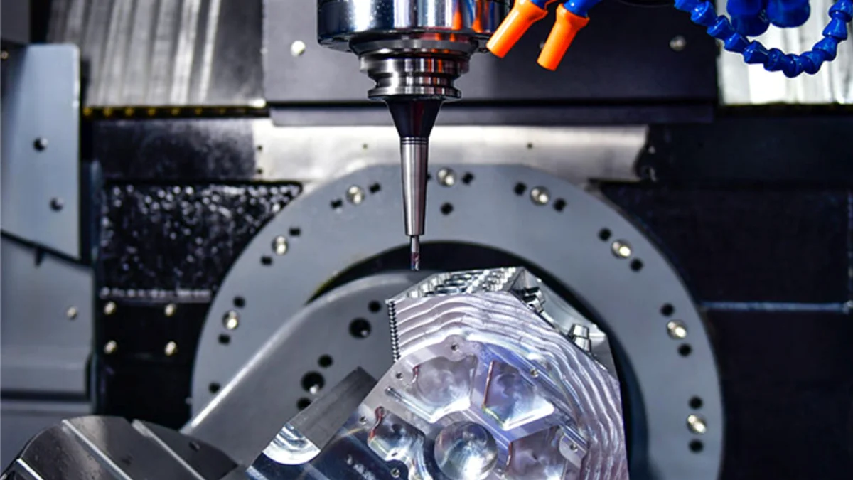 Complex low-volume CNC machining of precision components